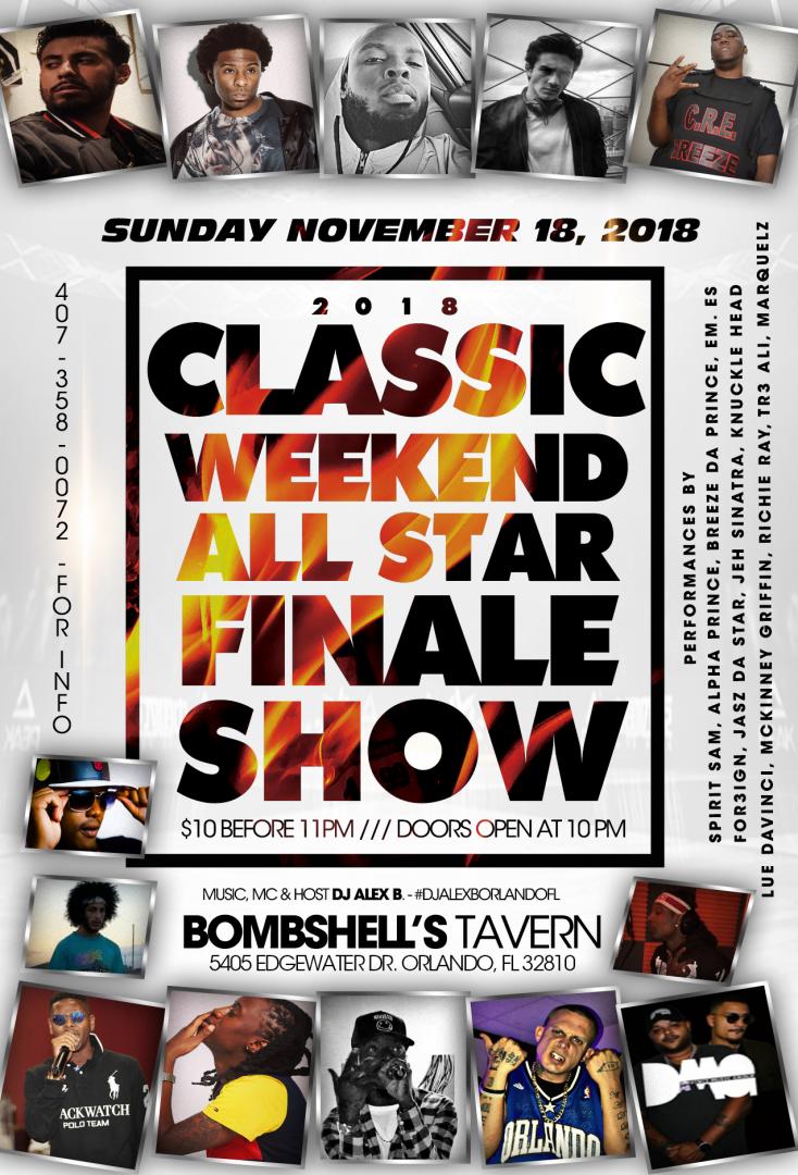 Orlando FL Classic Weekend All Star Finale SHOW Makin' It